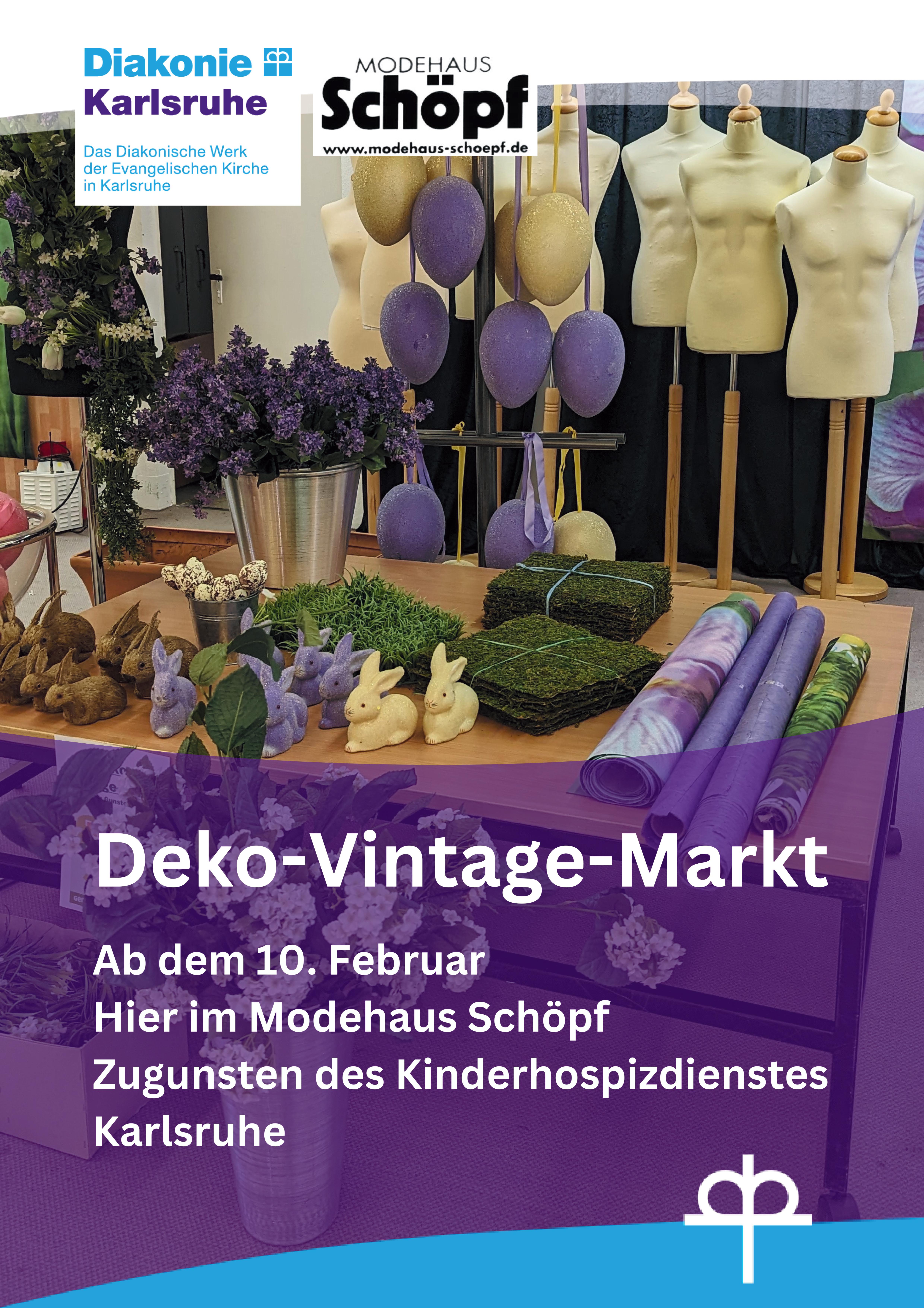 Deko Markt Plakat